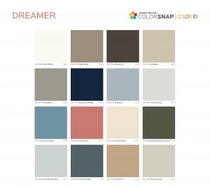 Dreamer Color Palette